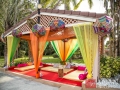 06 sangeet mehndi garba outdoors setup